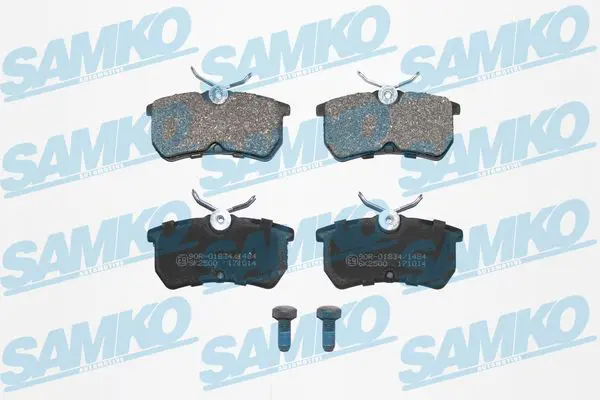 SAMKO 5SP697 Комплект тормозных колодок,