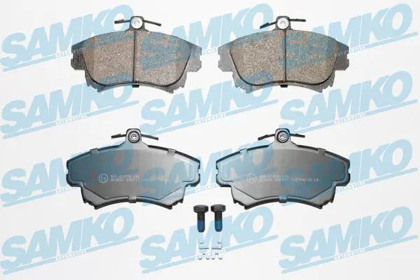 SAMKO 5SP711 Комплект тормозных колодок,