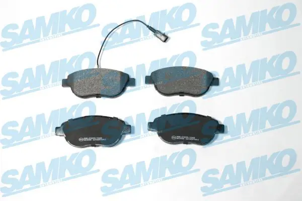 SAMKO 5SP764 Комплект тормозных колодок,