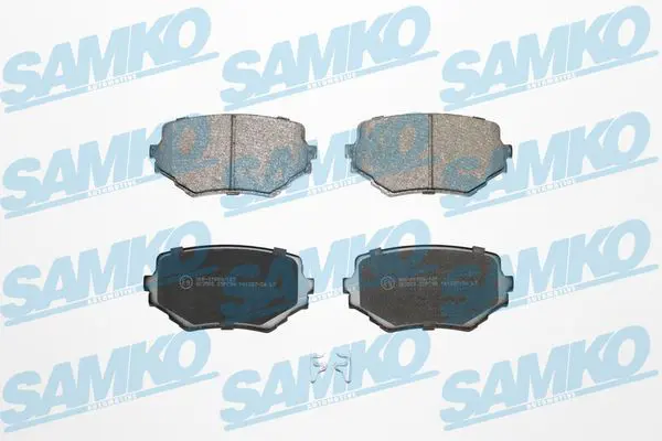 SAMKO 5SP798 Комплект тормозных колодок,