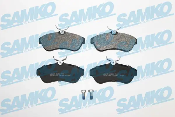 SAMKO 5SP806 Brake Pad Set, disc brake