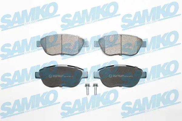 SAMKO 5SP807 Комплект тормозных колодок,
