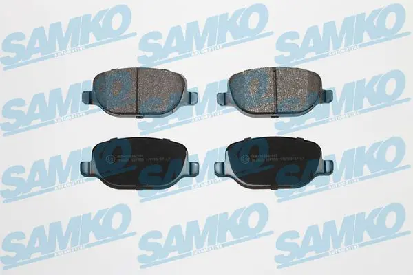 SAMKO 5SP855 Комплект тормозных колодок,