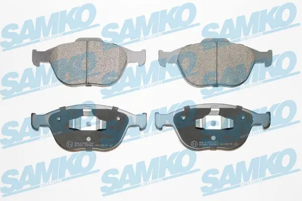 SAMKO 5SP906 Комплект тормозных колодок,