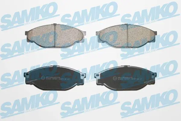 SAMKO 5SP927 Комплект тормозных колодок,