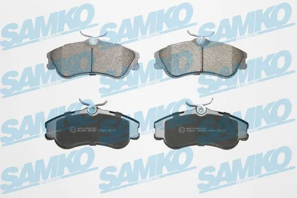 SAMKO 5SP950 Комплект тормозных колодок,