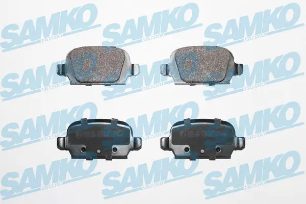 SAMKO 5SP998 Комплект тормозных колодок,