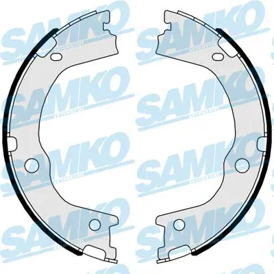 SAMKO 81047 Комплект тормозных колодок,