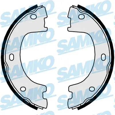 SAMKO 81056 Комплект тормозных колодок,