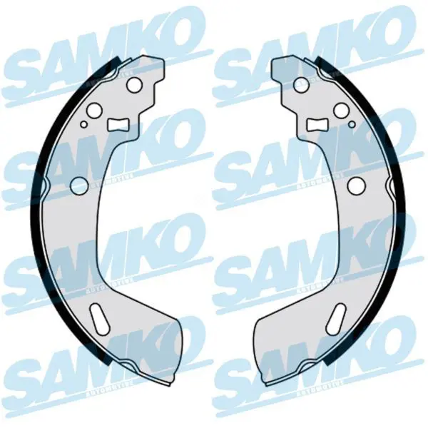 SAMKO 81188 Комплект тормозных колодок