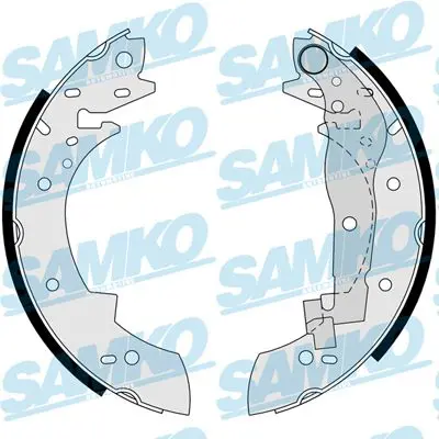SAMKO 83330 Комплект тормозных колодок