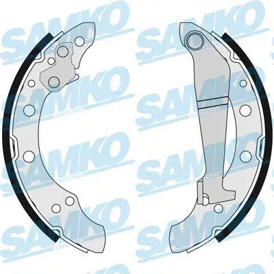 SAMKO 84100 Комплект тормозных колодок