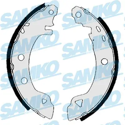 SAMKO 84990 Комплект тормозных колодок
