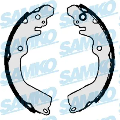 SAMKO 85245 Комплект тормозных колодок
