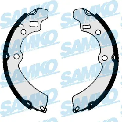SAMKO 85920 Комплект тормозных колодок