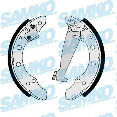 SAMKO 86830 Комплект тормозных колодок
