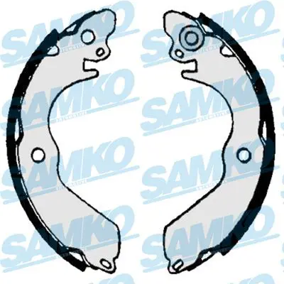 SAMKO 87020 Комплект тормозных колодок