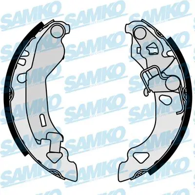 SAMKO 87080 Комплект тормозных колодок