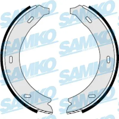 SAMKO 87320 Комплект тормозных колодок,