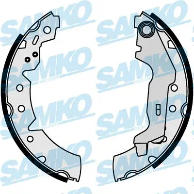 SAMKO 87670 Комплект тормозных колодок