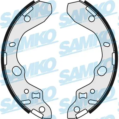 SAMKO 87910 Комплект тормозных колодок