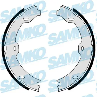SAMKO 89020 Комплект тормозных колодок,