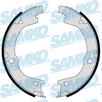 SAMKO 89460 Комплект тормозных колодок,