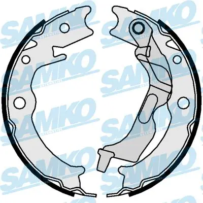 SAMKO 89780 Brake Shoe Set, parking brake