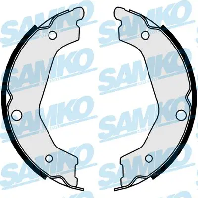 SAMKO 89930 Комплект тормозных колодок,