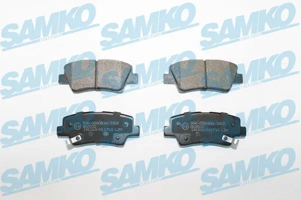 SAMKO 5SP1710 Комплект тормозных колодок,