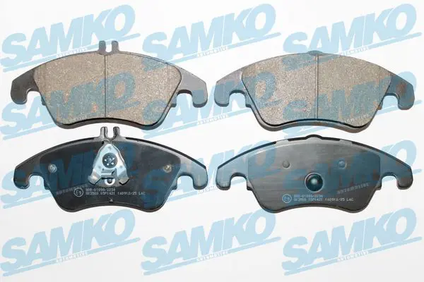 SAMKO 5SP1421 Колодки тормозные дисковые