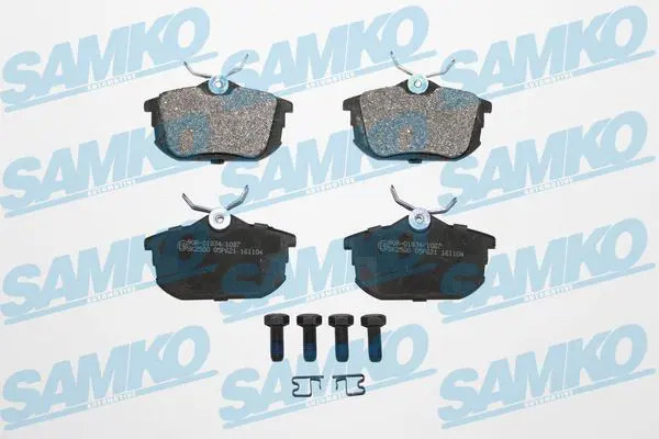 SAMKO 5SP621 Brake Pad Set, disc brake