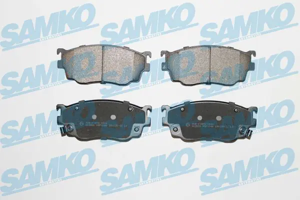 SAMKO 5SP1046 Комплект тормозных колодок,