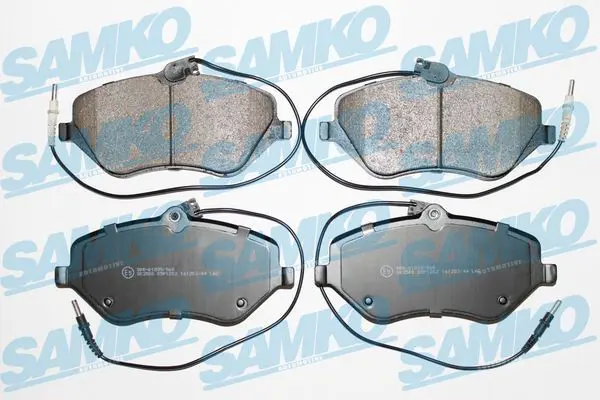 SAMKO 5SP1202 Комплект тормозных колодок,