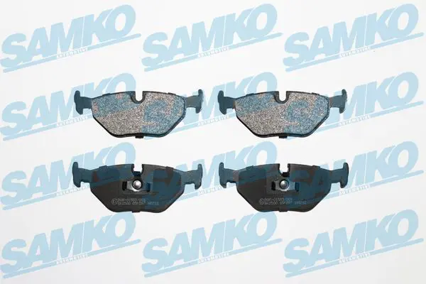 SAMKO 5SP297 Комплект тормозных колодок,