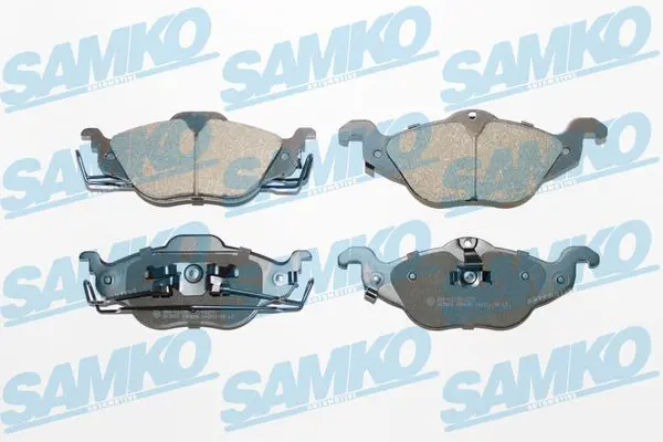 SAMKO 5SP698 Комплект тормозных колодок,