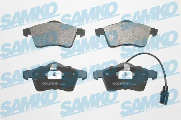 SAMKO 5SP787 Комплект тормозных колодок,