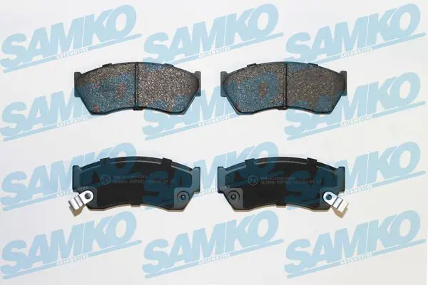 SAMKO 5SP343 Комплект тормозных колодок,