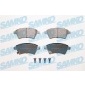 5SP1245 SAMKO Brake Pad Set, disc brake