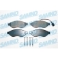 5SP1287 Колодки тормозные дисковые