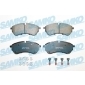 5SP2066 SAMKO Колодки тормозные дисковые
