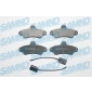 5SP716 SAMKO Комплект тормозных колодок,