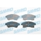 5SP1581 SAMKO Brake Pad Set, disc brake
