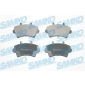 5SP884 SAMKO Комплект тормозных колодок,