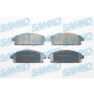 5SP846 SAMKO Комплект тормозных колодок,