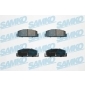 5SP876 SAMKO Комплект тормозных колодок,