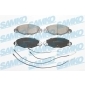 5SP799 SAMKO Комплект тормозных колодок,