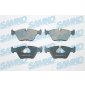 5SP296 SAMKO Комплект тормозных колодок,