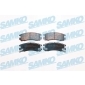 5SP043 SAMKO Комплект тормозных колодок,