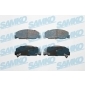 5SP083 SAMKO Комплект тормозных колодок,